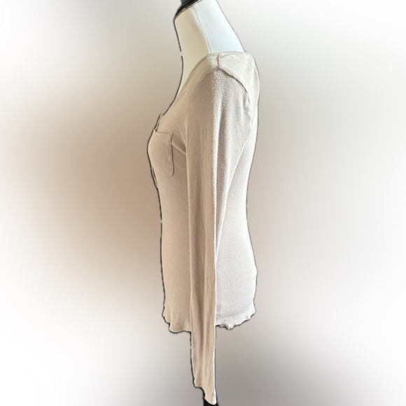 INC ribbed top with embellished button-down - Picture 2 of 4